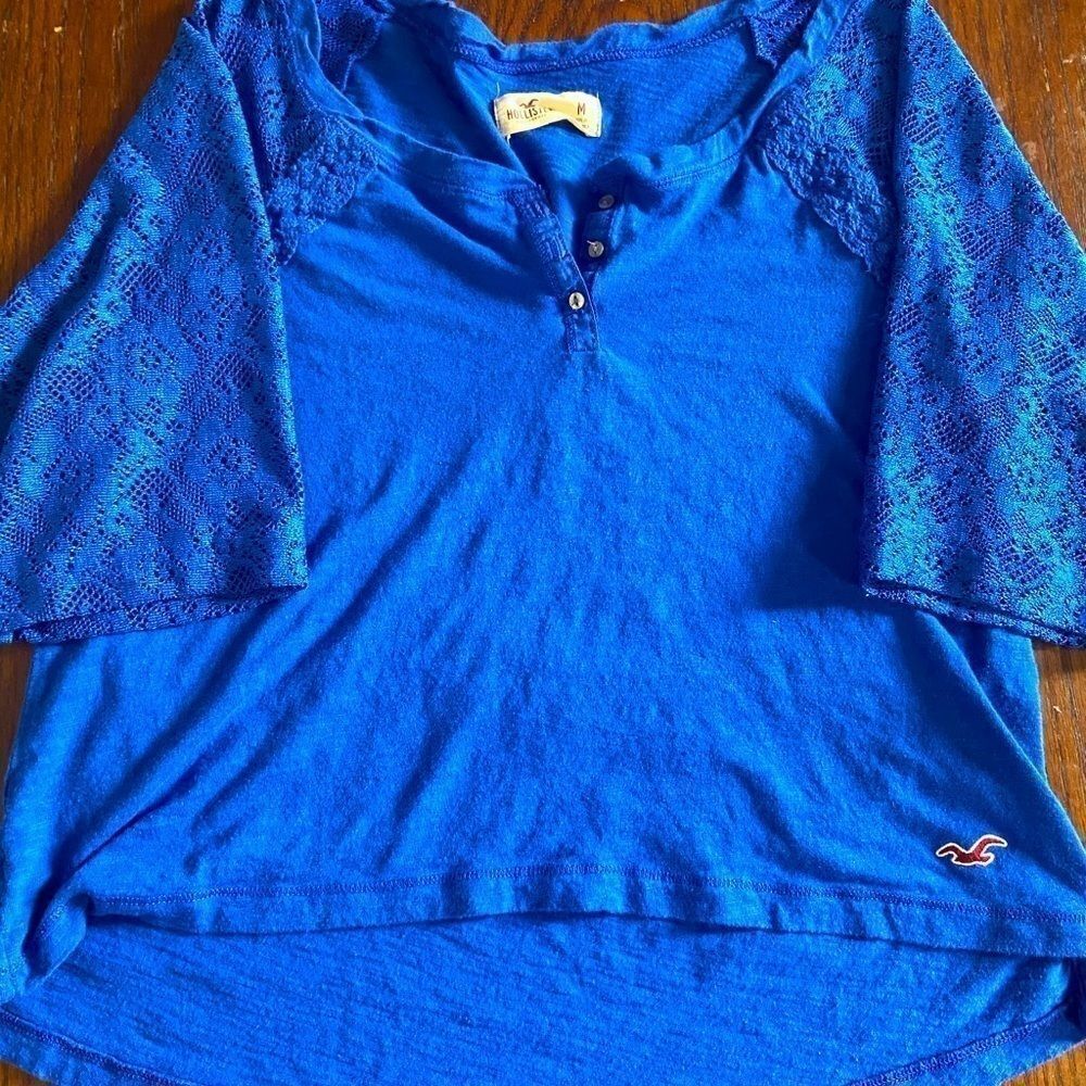 Hollister 3/4 sleeve top 
